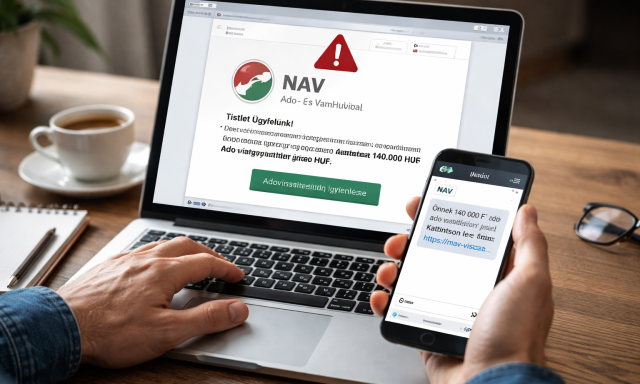 A NAV nev&eacute;ben pr&oacute;b&aacute;lnak &aacute;tverni: ad&oacute;visszat&eacute;r&iacute;t&eacute;sről sz&oacute;l&oacute; kamu e-mailek terjednek