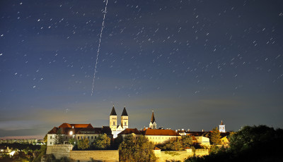 Így suhant át Kapu Tibor Veszprém felett  az ISS fedélzetén