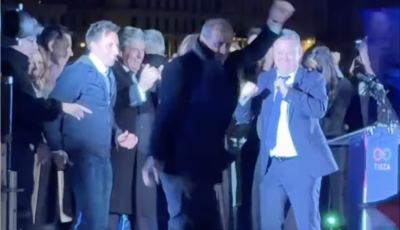 Hegedűs Zsolt örömtánca vitte a show-t a választási győzelem után