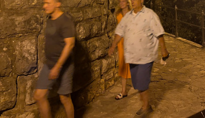 Rogán Antal, Orbán Viktor és Schmidt Máriá együtt nyaral Horvátországban