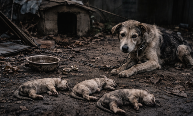 R&ouml;vid l&aacute;nc, hideg f&ouml;ld: n&eacute;gy kiskutya elpusztult, v&aacute;dat emeltek a gazda ellen
