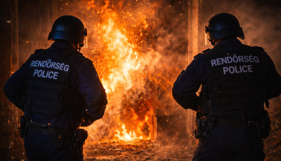 &Eacute;letet mentettek a miskolci egyenruh&aacute;sok, &eacute;gő lak&aacute;sb&oacute;l mentettek ki egy idős nőt