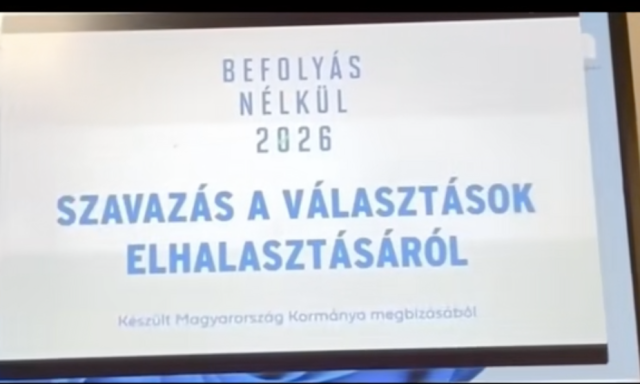 A v&aacute;laszt&aacute;sok elhalaszt&aacute;s&aacute;r&oacute;l terjed egy vide&oacute;, a korm&aacute;ny feljelent&eacute;st tett - VIDE&Oacute;
