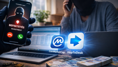 Egy telefonh&iacute;v&aacute;s, k&eacute;t alkalmaz&aacute;s - t&ouml;bb mint 2 milli&oacute; forinttal h&uacute;ztak le egy m&uacute;csonyi lakost