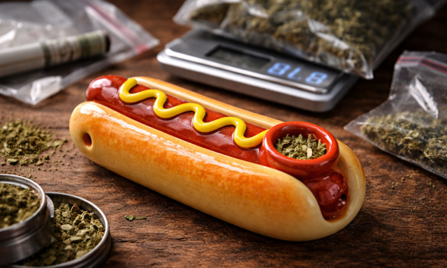 Hot dog alak&uacute; drogpip&aacute;t is lefoglaltak a tisza&uacute;jv&aacute;rosi nőn&eacute;l